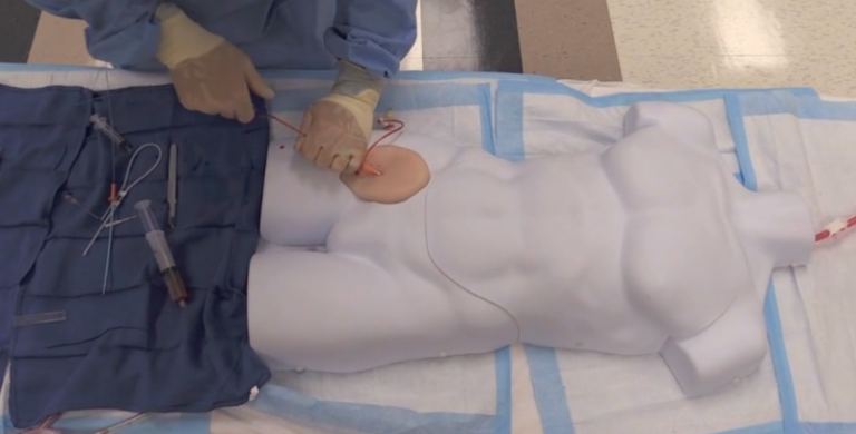 Surgeon-designed REBOA simulator lets physicians train for real-life bleeding scenarios