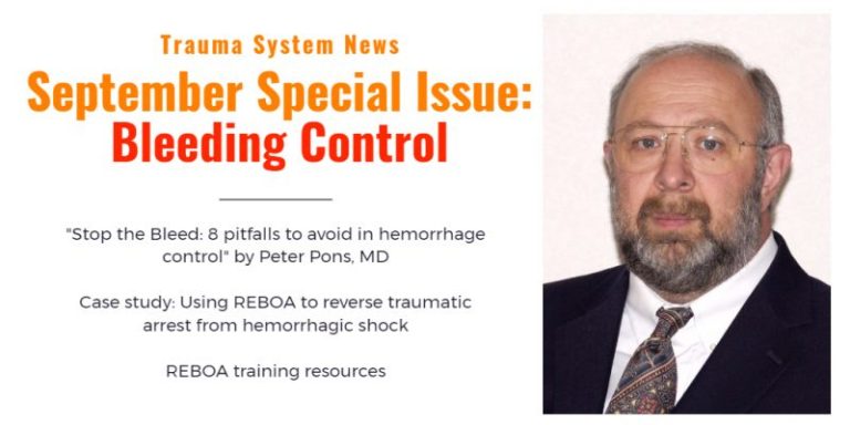 September 2017 Special Issue on Bleeding Control