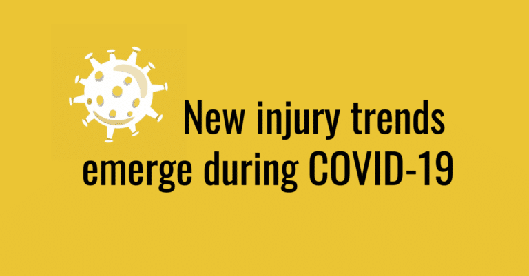 New injury trends emerge during COVID-19 pandemic