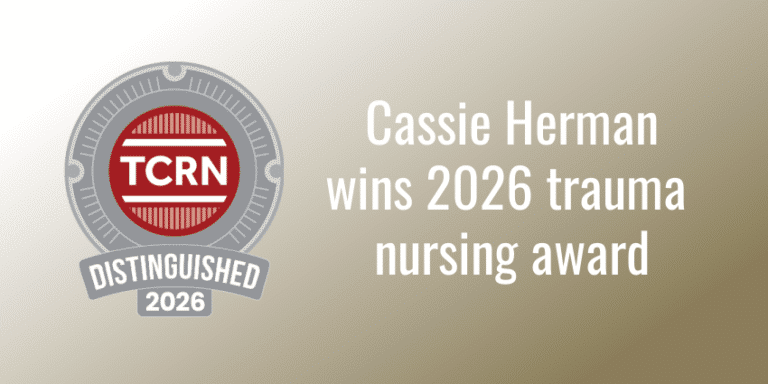 Cassie Herman named 2026 Distinguished TCRN